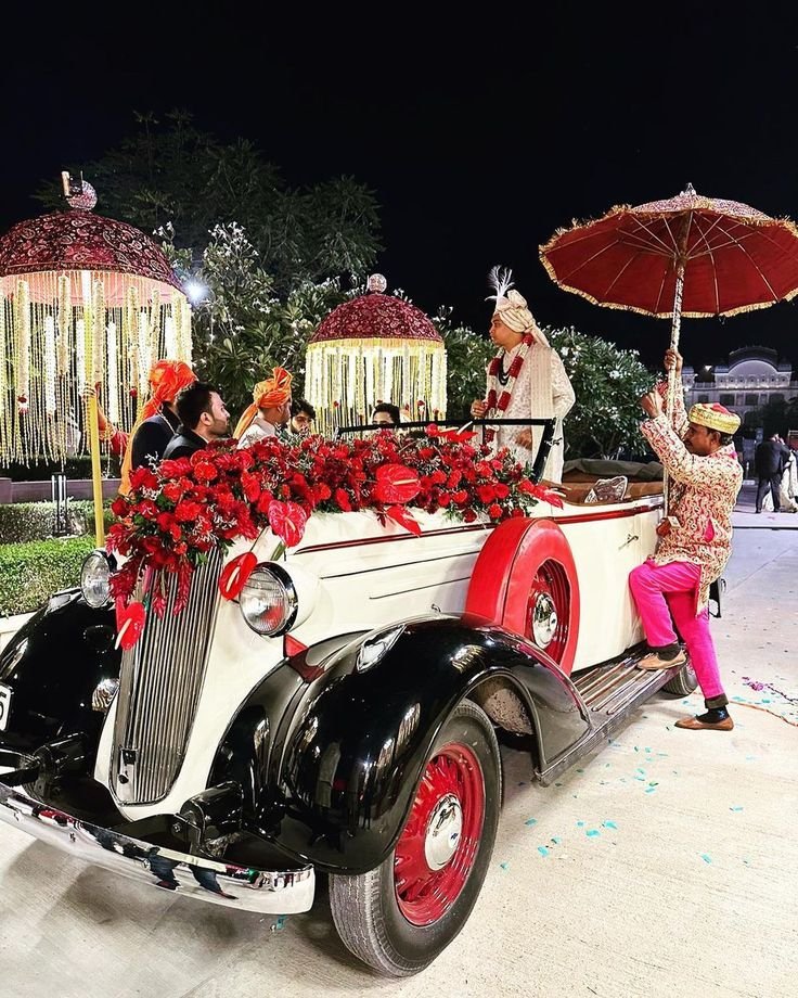 Maharaja Groom Entrance
